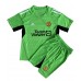 Manchester United Brankářské Dětské Oblečení Domácí Dres 2023-24 Krátkým Rukávem (+ trenýrky)